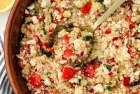Zesty Mediterranean Quinoa Salad