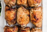 Golden Baked Chicken Thighs