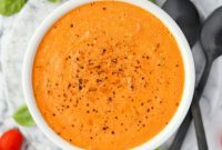 Roasted Feta Tomato Soup
