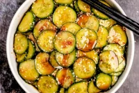 Chili Garlic Cucumber Crunch
