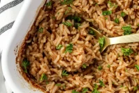 Rich Beef Consommé Rice