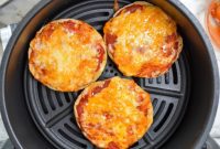 Quick Air Fryer Muffin Pizzas