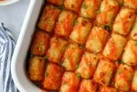 Fiery Buffalo Tot Bake