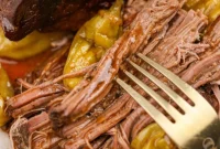 Easy Slow Cooker Mississippi Pot Roast