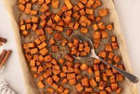 Golden Roasted Sweet Potato Bites