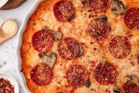 Baked Pepperoni Pizza Dip
