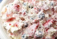 Red, White, and Blue Cheesecake Berry Bliss