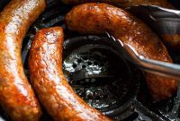 Crispy Air Fryer Italian Sausages