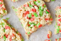 Festive Christmas Rice Krispie Treats