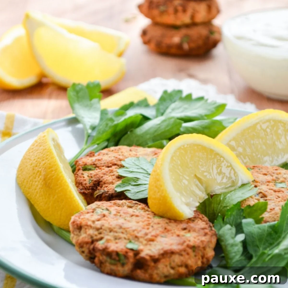 Crispy Air Fryer Salmon Cakes 1 featured 365