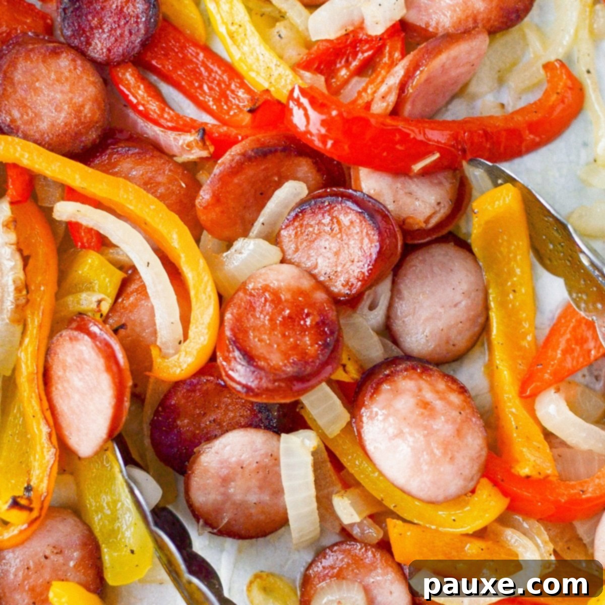 One-Pan Smoked Sausage and Peppers Feast 1 featured 3762