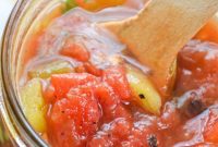 Homemade Rotel-Style Tomatoes and Green Chilies
