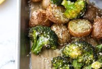 Golden Roasted Broccoli and Potatoes