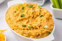 Zesty Slow Cooker Buffalo Chicken Dip