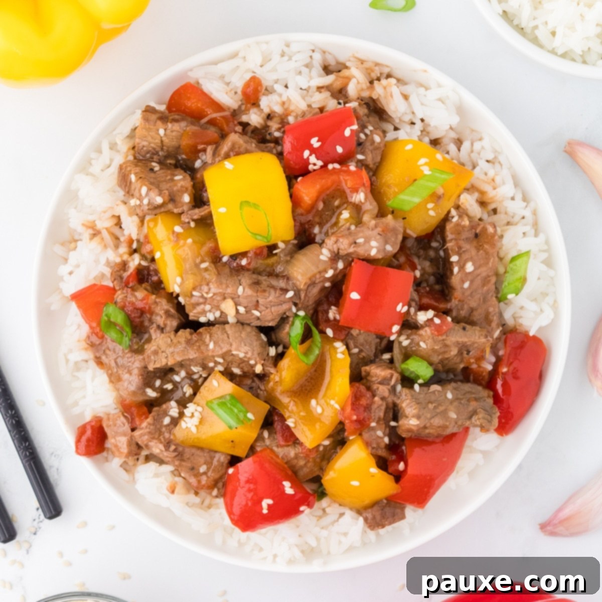 Easy Slow Cooker Pepper Steak 1 featured 6654