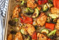 Crispy Air Fryer Chicken and Veggies