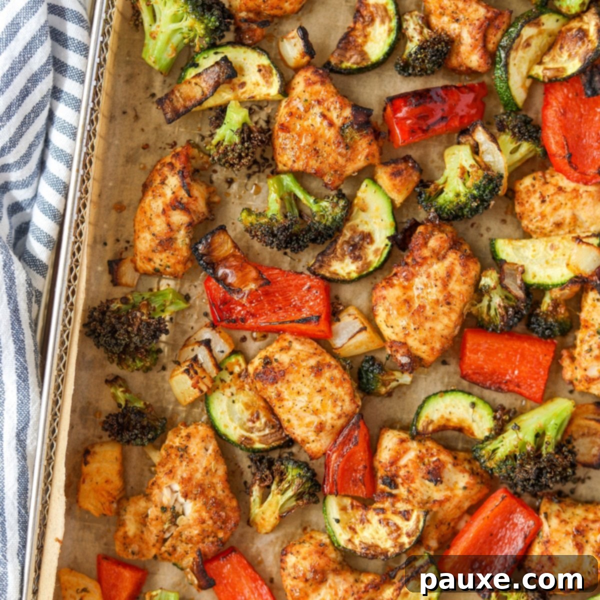 Crispy Air Fryer Chicken and Veggies 1 featured 7065