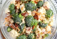 Creamy Amish Broccoli Salad