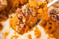 Pecan Streusel Sweet Potato Bake