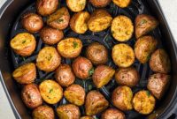 Perfectly Crispy Air Fryer Red Potatoes
