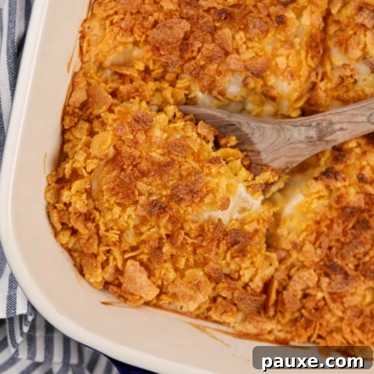 Gluten-Free Cheesy Hash Brown Casserole 1 featured 9777