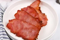 Easy Air Fryer Canadian Bacon