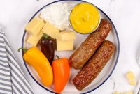 Crispy Air Fryer Chicken Sausage
