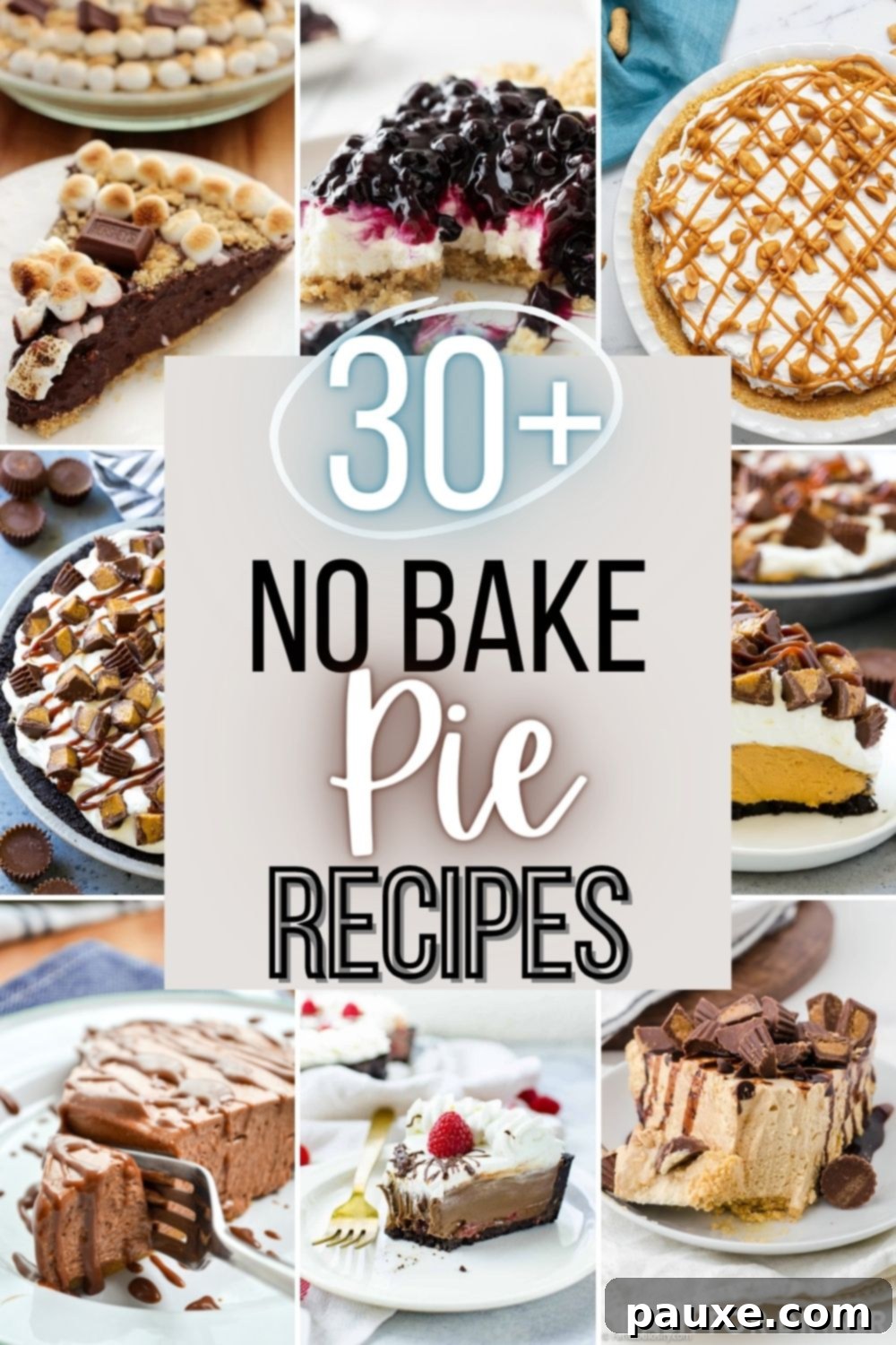 30 Irresistible No Bake Pie Delights 2 Over 30 Easy No-Bake Pie Recipes for Any Occasion