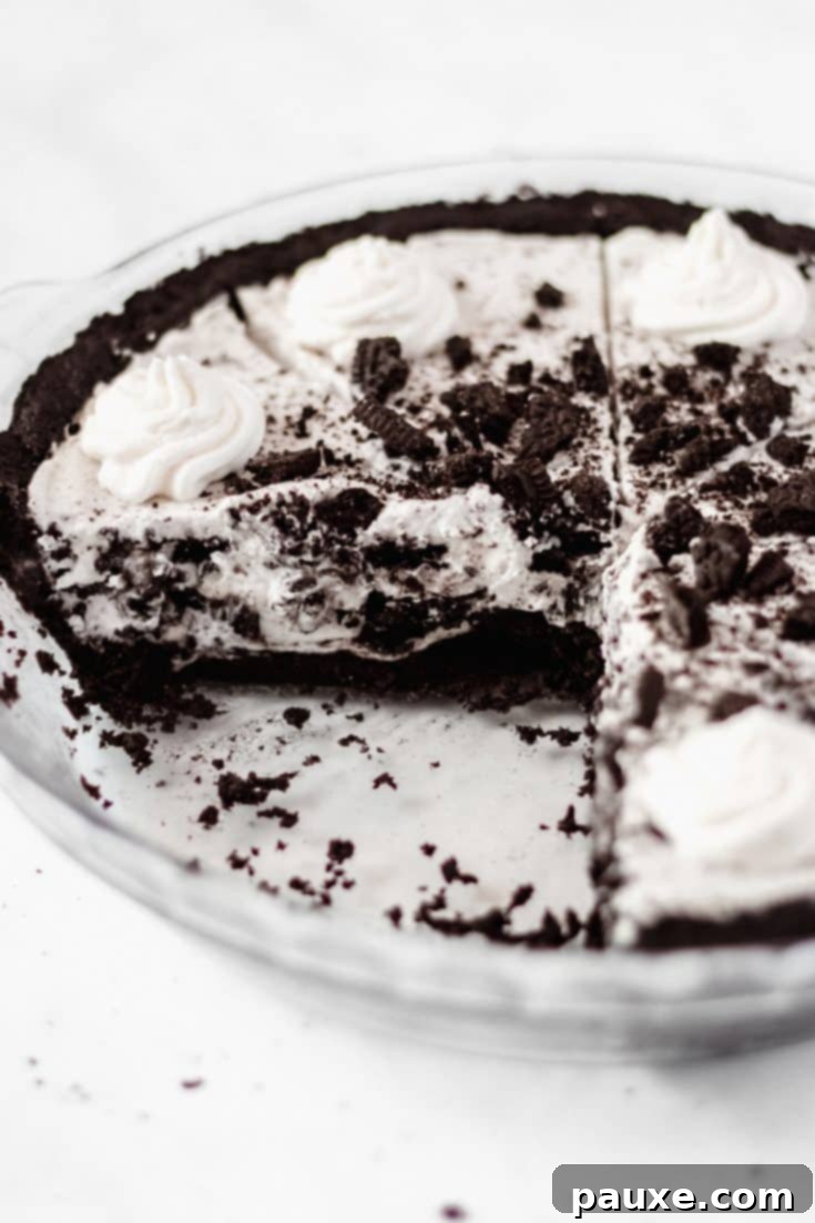30 Irresistible No Bake Pie Delights 17 Cookies and Cream Pie with Oreo Cookies