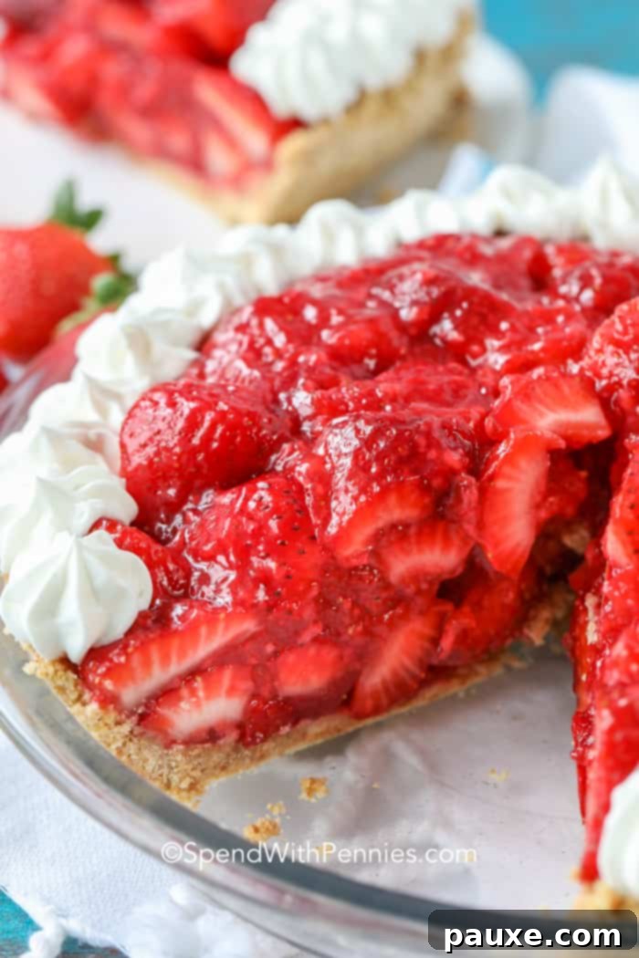 30 Irresistible No Bake Pie Delights 22 No Bake Strawberry Pie with Fresh or Frozen Berries