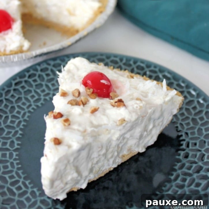 30 Irresistible No Bake Pie Delights 26 Million Dollar Pie Recipe (Millionaire Pie) with Pineapple, Coconut, and Maraschino Cherries
