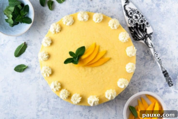 30 Irresistible No Bake Pie Delights 27 No-Bake Mango Pie - Easy and Delicious