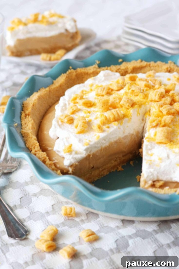 30 Irresistible No Bake Pie Delights 4 Cap'n Crunch No Bake Peanut Butter Pie