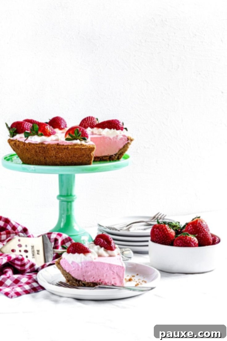 30 Irresistible No Bake Pie Delights 33 Strawberry Jello Pie