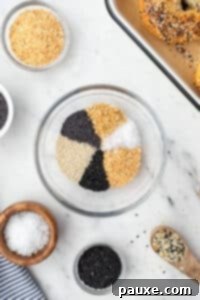 The Ultimate Seed & Spice Blend 10 A small bowl with a variety of seasonings laid out in a circular fashion.