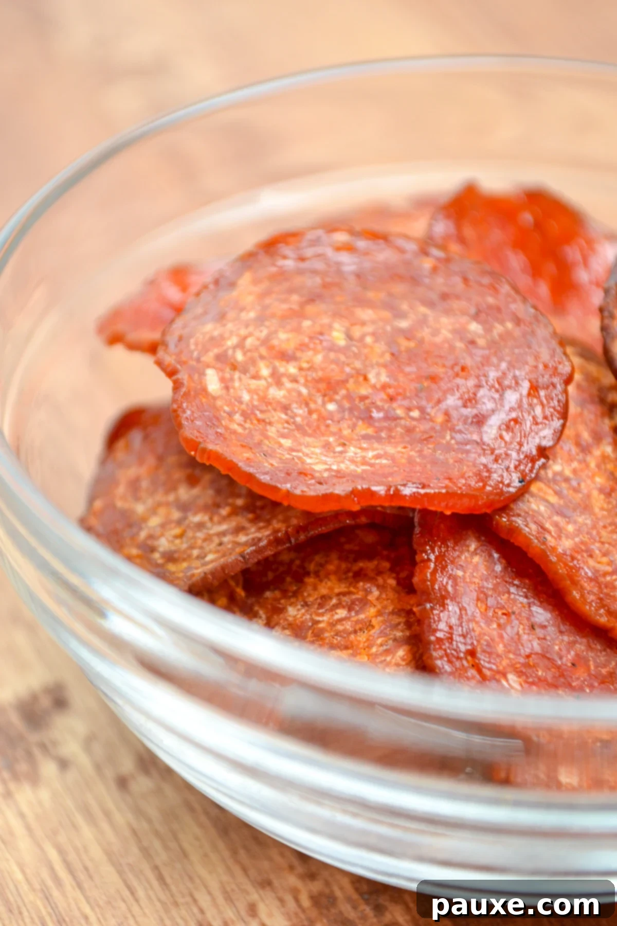 Air Fried Crispy Pepperoni 11 Air Fryer Pepperoni Chips
