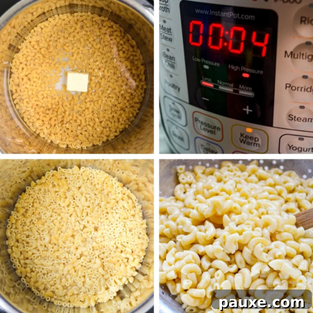 5-Ingredient Instant Pot Velveeta Mac and Cheese 6 How to make easy mac and cheese in the Instant Pot