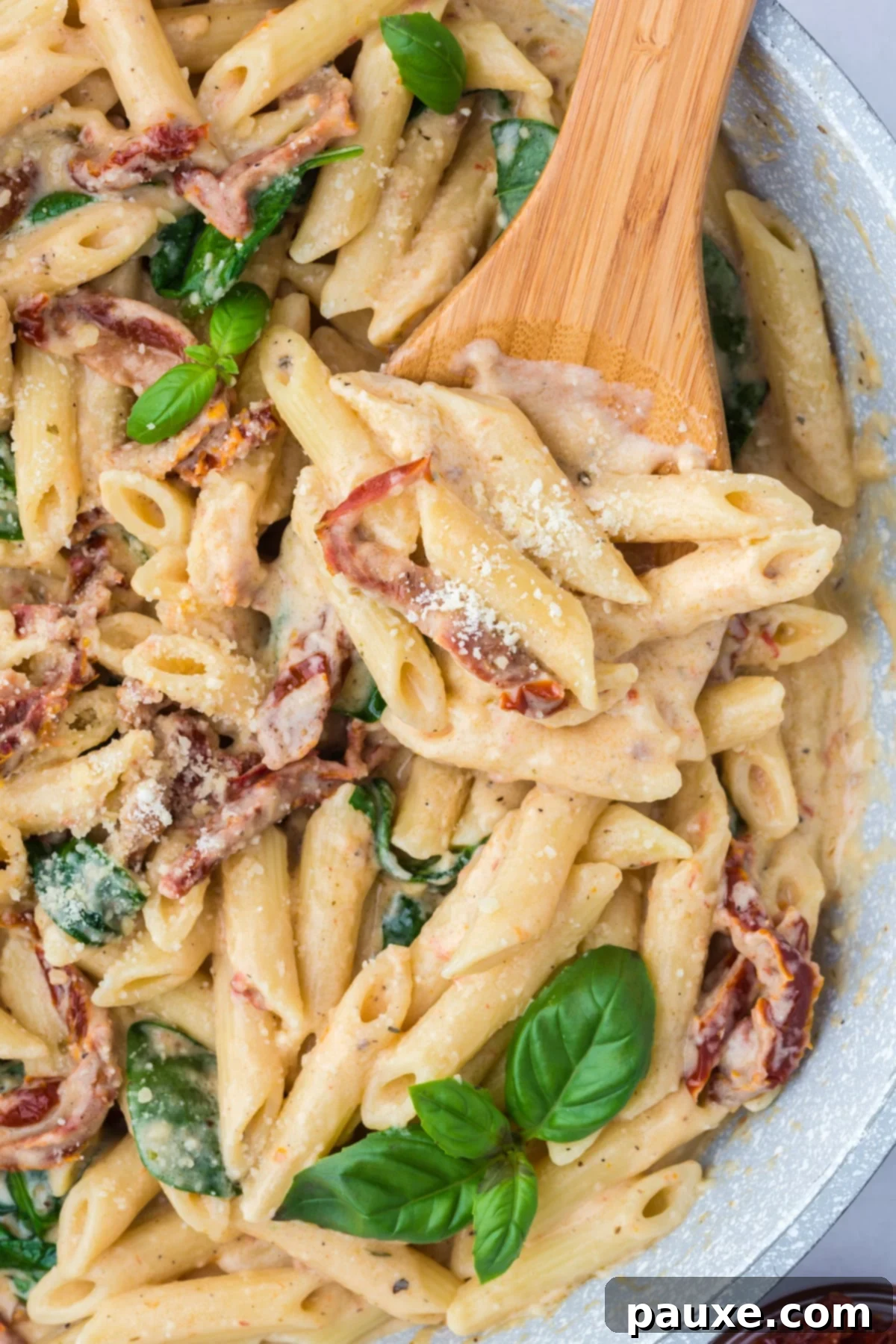 Delicious Creamy Tomato Pasta 6 Serving creamy sun-dried tomato pasta